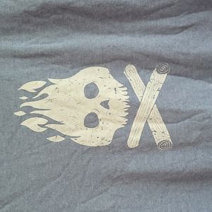 EUC Campfire Skull & Bones T-Shirt